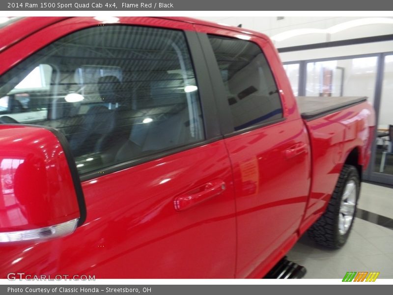 Flame Red / Black 2014 Ram 1500 Sport Quad Cab 4x4