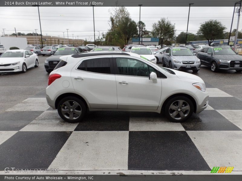 White Pearl Tricoat / Ebony 2014 Buick Encore Leather
