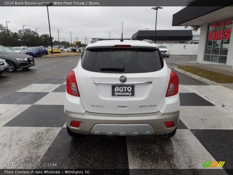 White Pearl Tricoat / Ebony 2014 Buick Encore Leather