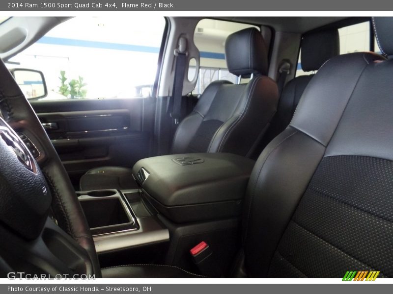 Flame Red / Black 2014 Ram 1500 Sport Quad Cab 4x4