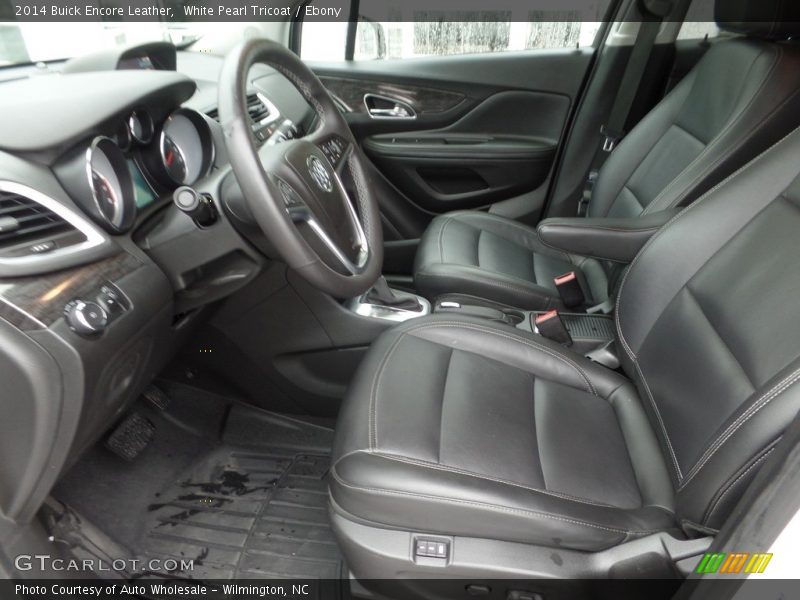 White Pearl Tricoat / Ebony 2014 Buick Encore Leather