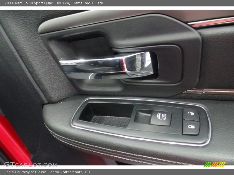 Flame Red / Black 2014 Ram 1500 Sport Quad Cab 4x4
