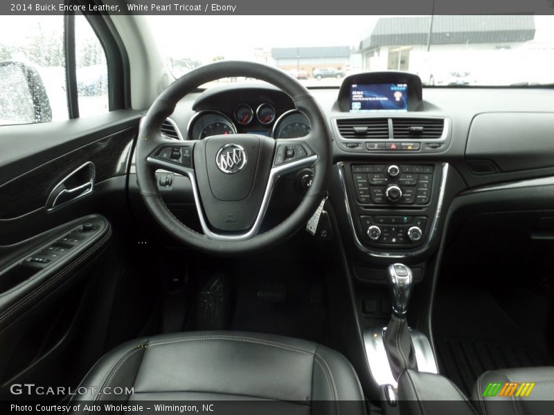 White Pearl Tricoat / Ebony 2014 Buick Encore Leather