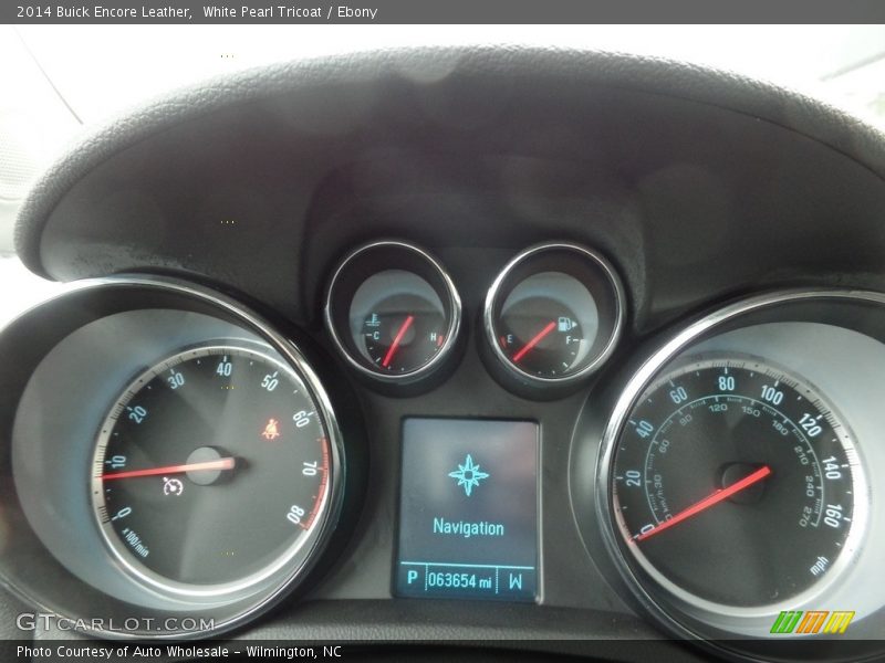 White Pearl Tricoat / Ebony 2014 Buick Encore Leather