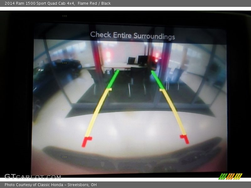 Flame Red / Black 2014 Ram 1500 Sport Quad Cab 4x4