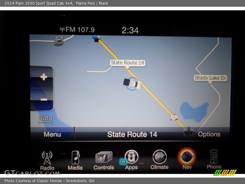 Flame Red / Black 2014 Ram 1500 Sport Quad Cab 4x4