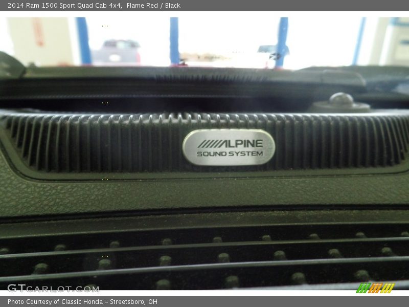 Flame Red / Black 2014 Ram 1500 Sport Quad Cab 4x4