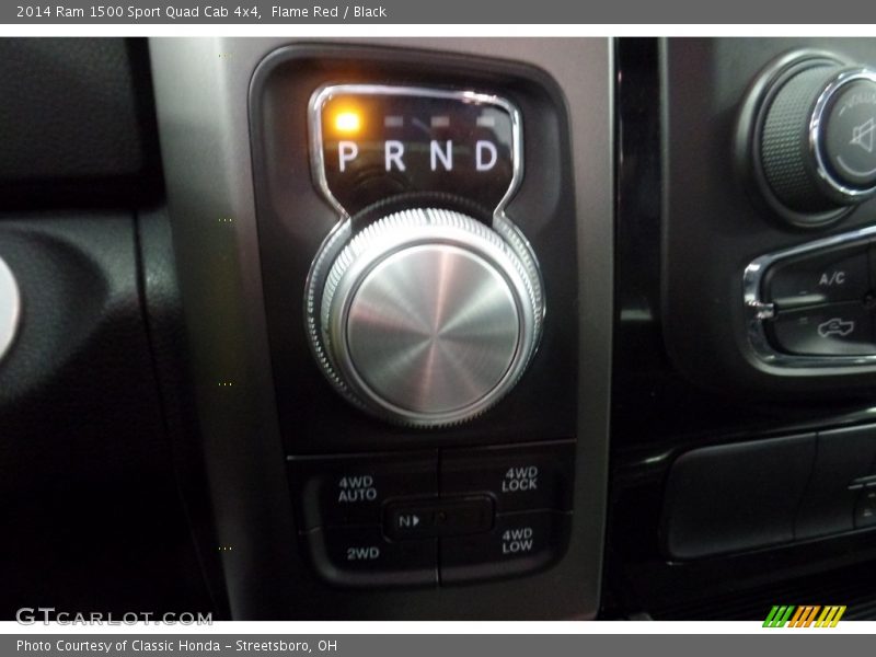 Flame Red / Black 2014 Ram 1500 Sport Quad Cab 4x4