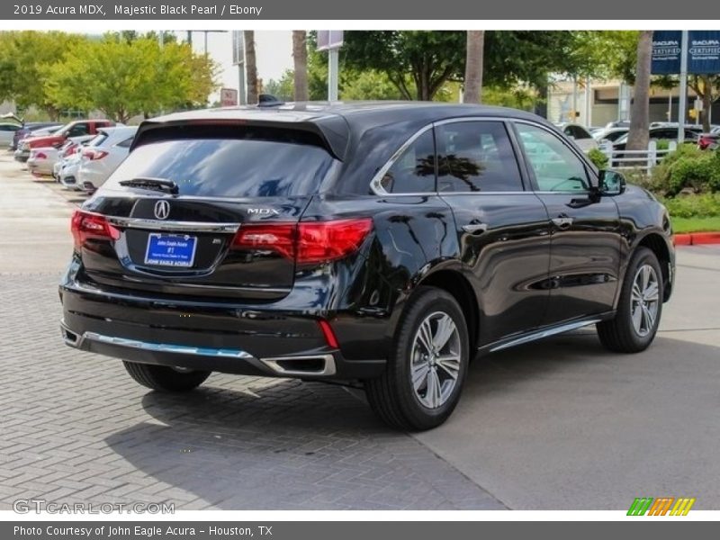 Majestic Black Pearl / Ebony 2019 Acura MDX