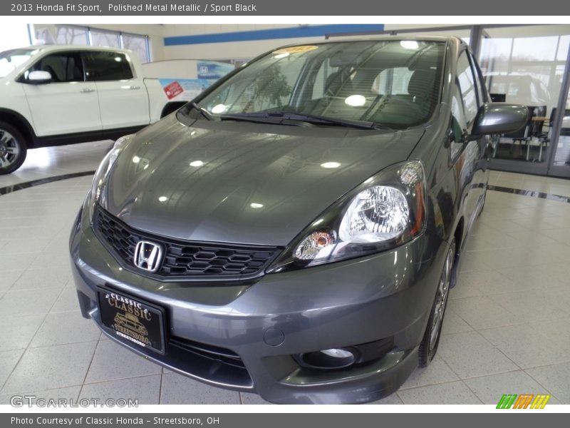 Polished Metal Metallic / Sport Black 2013 Honda Fit Sport