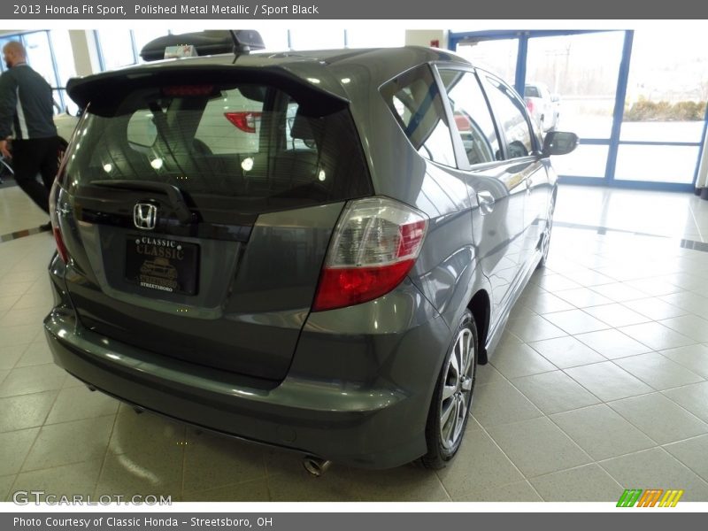 Polished Metal Metallic / Sport Black 2013 Honda Fit Sport