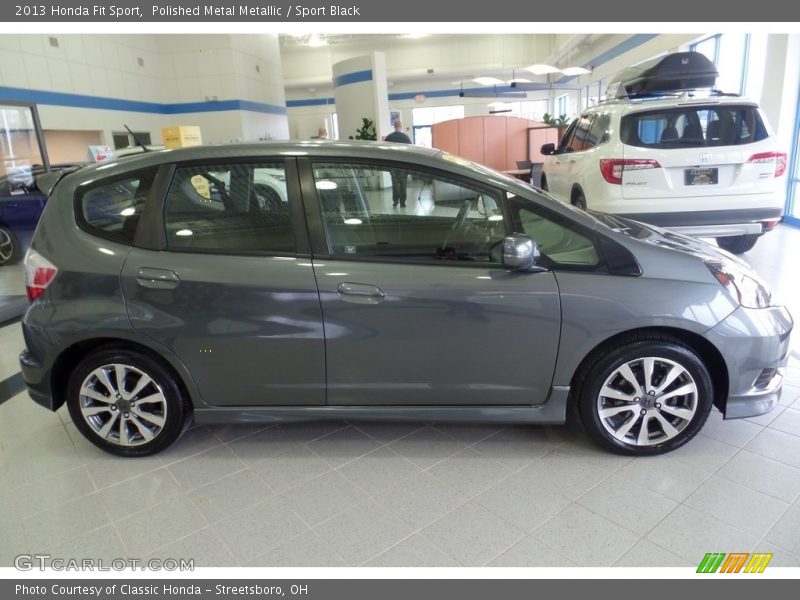 Polished Metal Metallic / Sport Black 2013 Honda Fit Sport
