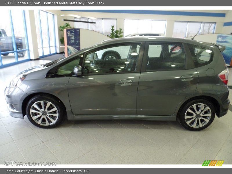 Polished Metal Metallic / Sport Black 2013 Honda Fit Sport