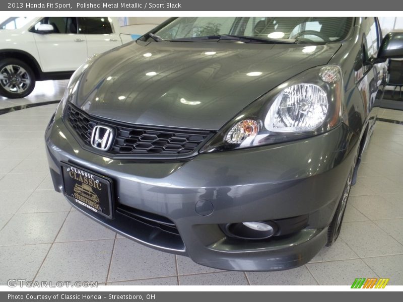 Polished Metal Metallic / Sport Black 2013 Honda Fit Sport