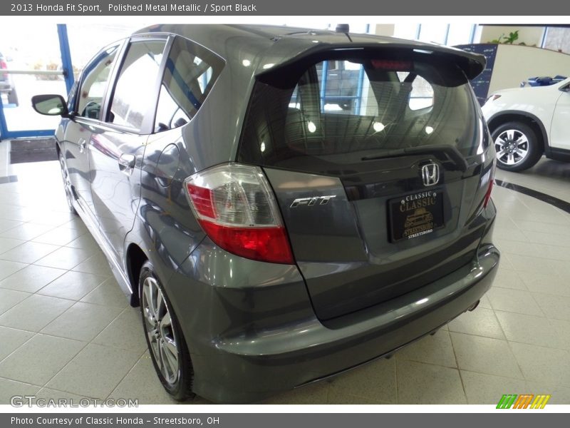 Polished Metal Metallic / Sport Black 2013 Honda Fit Sport