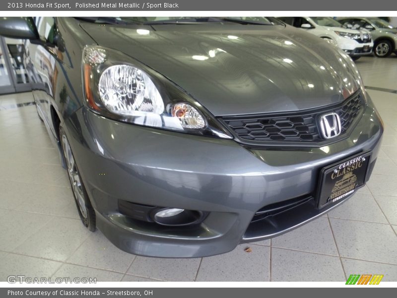 Polished Metal Metallic / Sport Black 2013 Honda Fit Sport