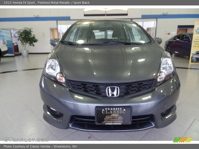 Polished Metal Metallic / Sport Black 2013 Honda Fit Sport