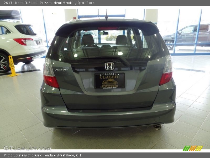 Polished Metal Metallic / Sport Black 2013 Honda Fit Sport