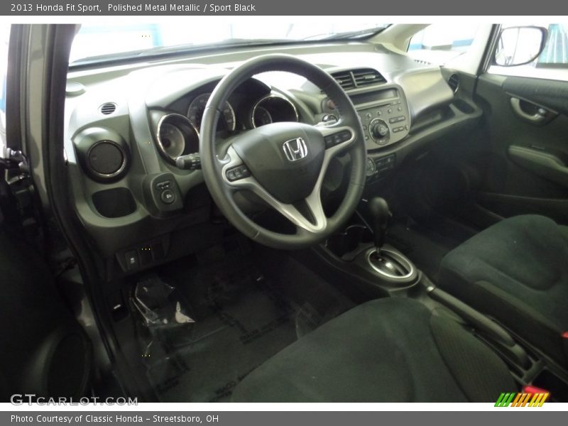 Polished Metal Metallic / Sport Black 2013 Honda Fit Sport
