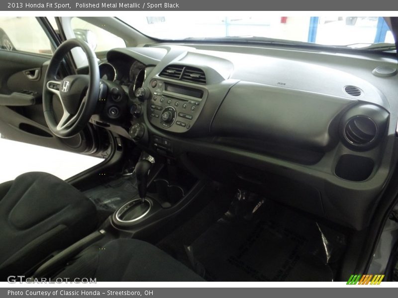 Polished Metal Metallic / Sport Black 2013 Honda Fit Sport
