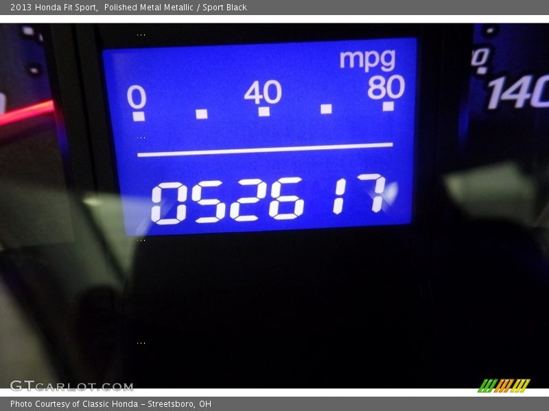 Polished Metal Metallic / Sport Black 2013 Honda Fit Sport