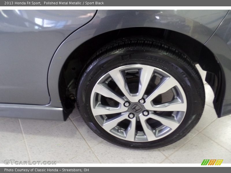 Polished Metal Metallic / Sport Black 2013 Honda Fit Sport