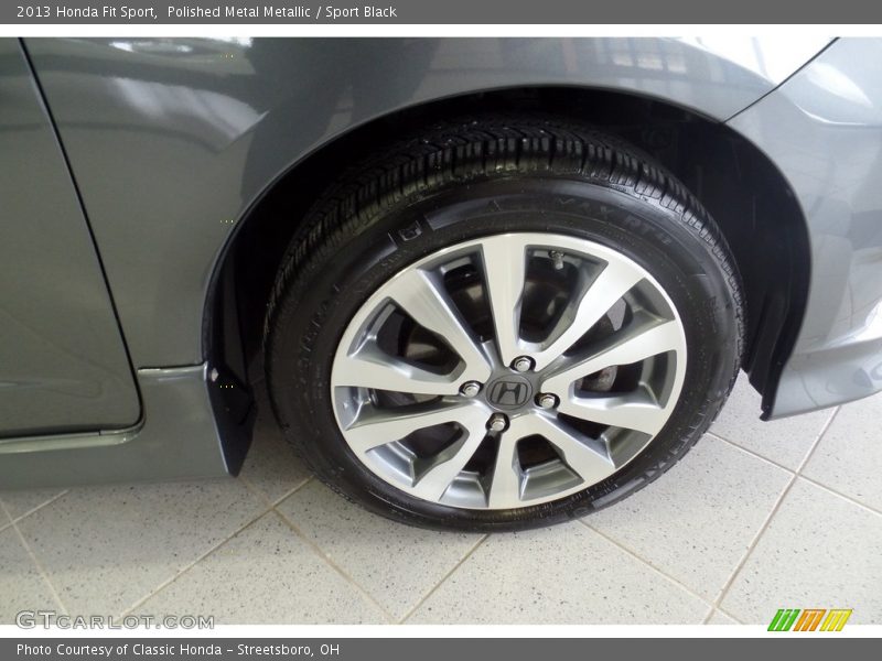 Polished Metal Metallic / Sport Black 2013 Honda Fit Sport