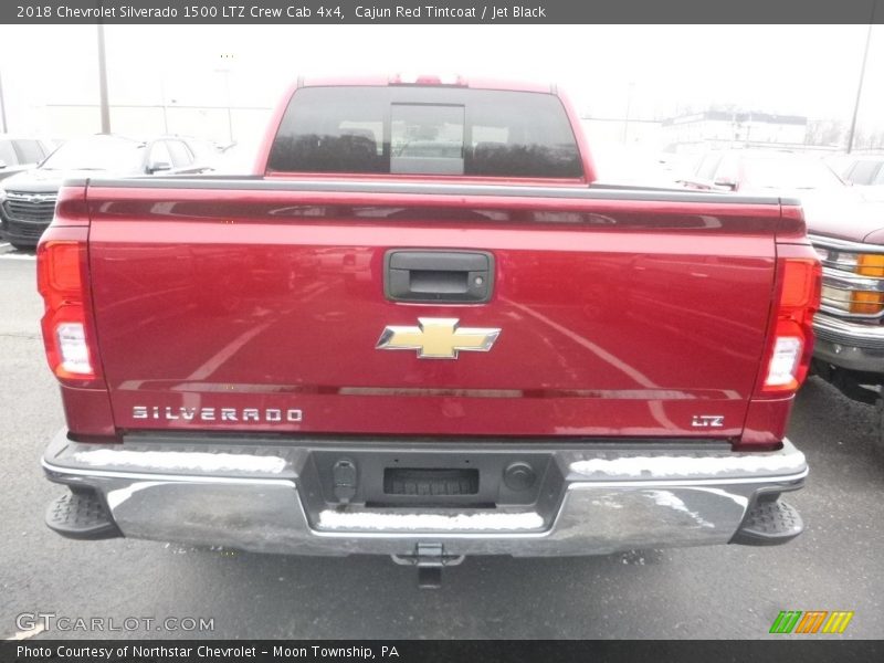 Cajun Red Tintcoat / Jet Black 2018 Chevrolet Silverado 1500 LTZ Crew Cab 4x4