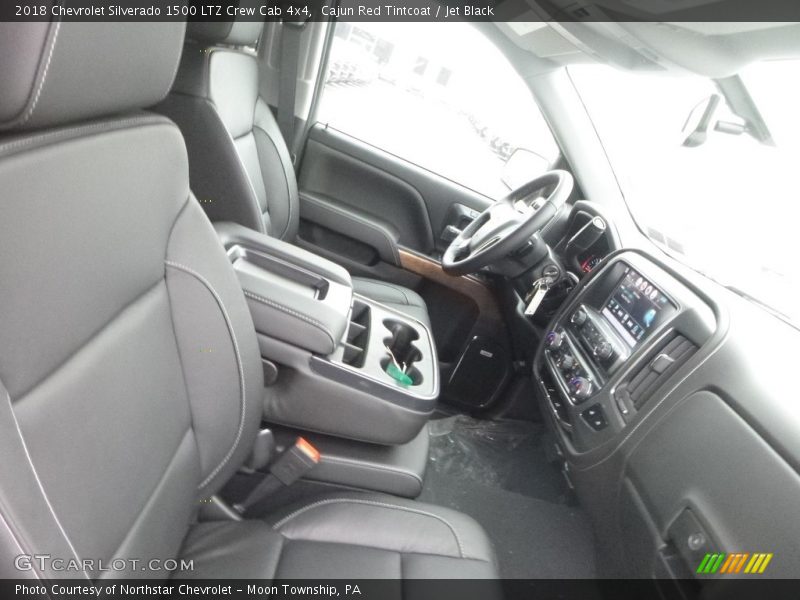 Cajun Red Tintcoat / Jet Black 2018 Chevrolet Silverado 1500 LTZ Crew Cab 4x4