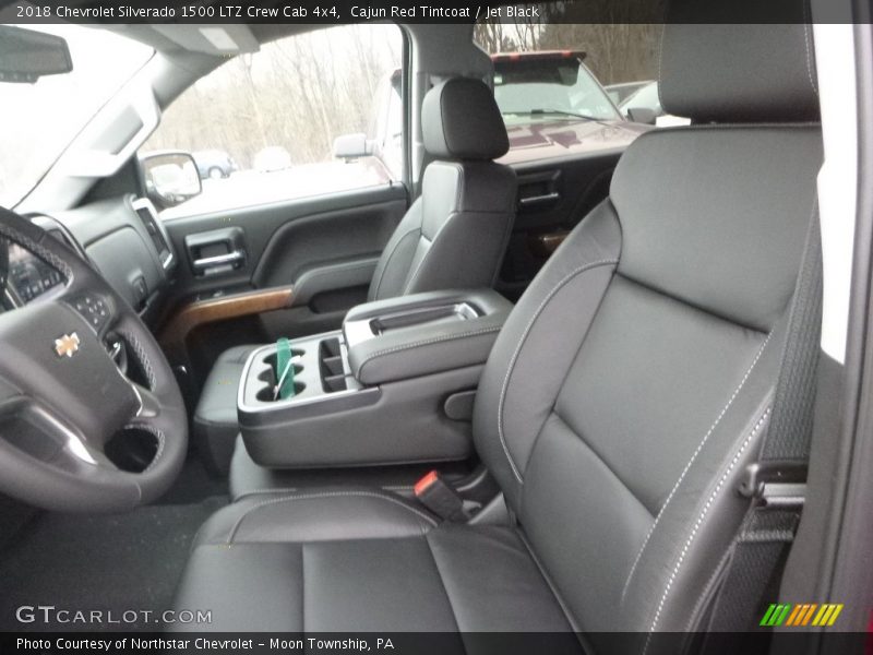 Cajun Red Tintcoat / Jet Black 2018 Chevrolet Silverado 1500 LTZ Crew Cab 4x4