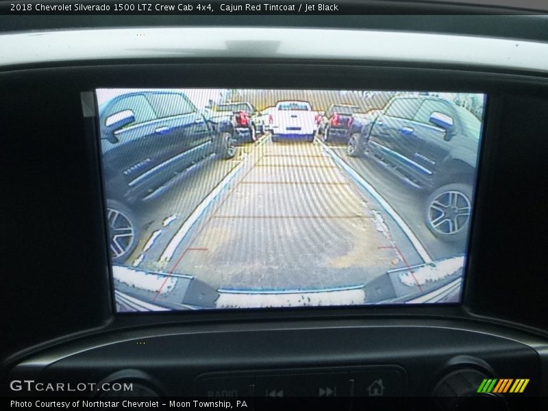 Cajun Red Tintcoat / Jet Black 2018 Chevrolet Silverado 1500 LTZ Crew Cab 4x4