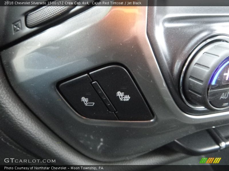 Cajun Red Tintcoat / Jet Black 2018 Chevrolet Silverado 1500 LTZ Crew Cab 4x4