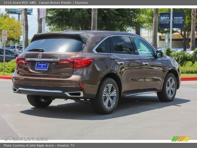 Canyon Bronze Metallic / Espresso 2019 Acura MDX AWD