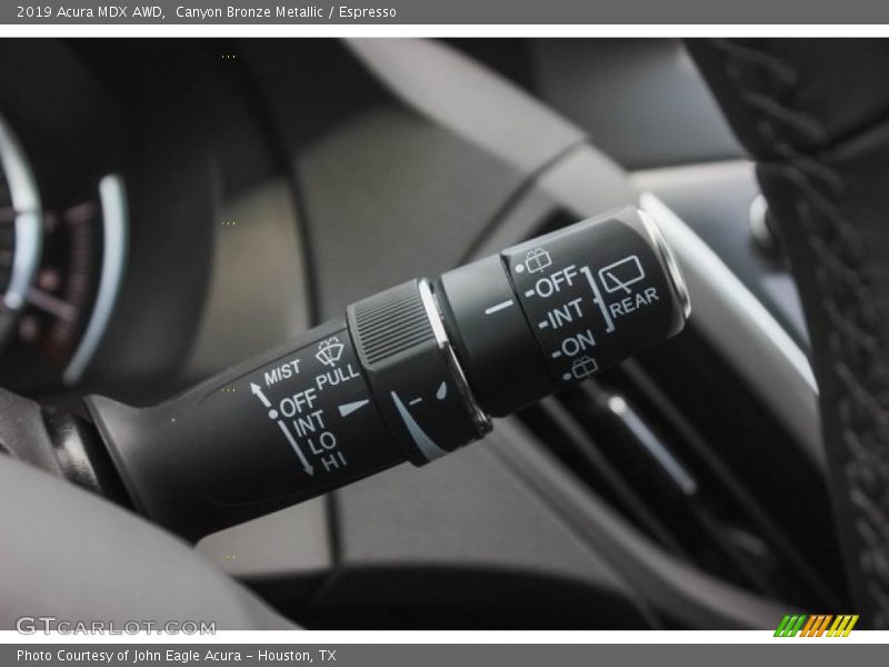 Controls of 2019 MDX AWD