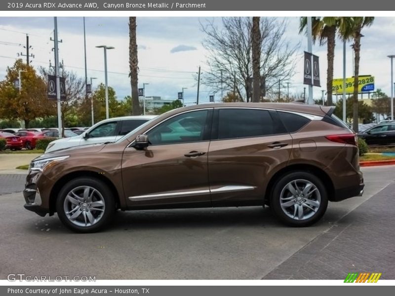 Canyon Bronze Metallic / Parchment 2019 Acura RDX Advance AWD