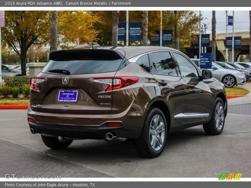Canyon Bronze Metallic / Parchment 2019 Acura RDX Advance AWD