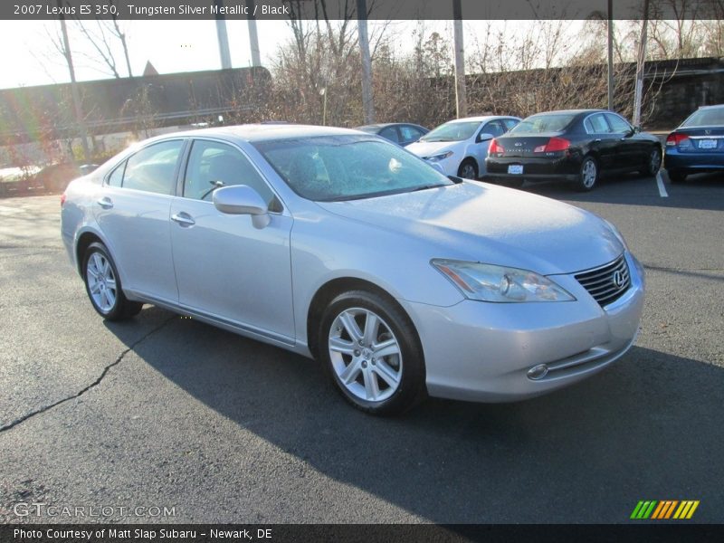 Tungsten Silver Metallic / Black 2007 Lexus ES 350