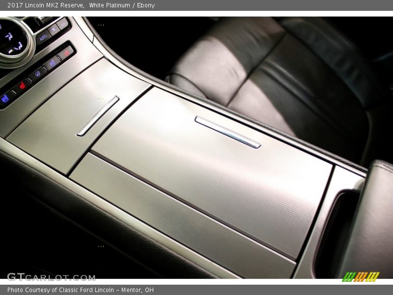 White Platinum / Ebony 2017 Lincoln MKZ Reserve