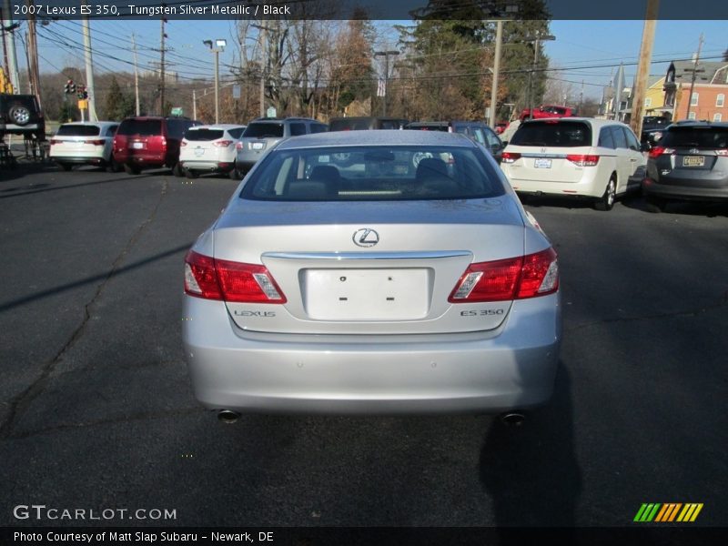 Tungsten Silver Metallic / Black 2007 Lexus ES 350