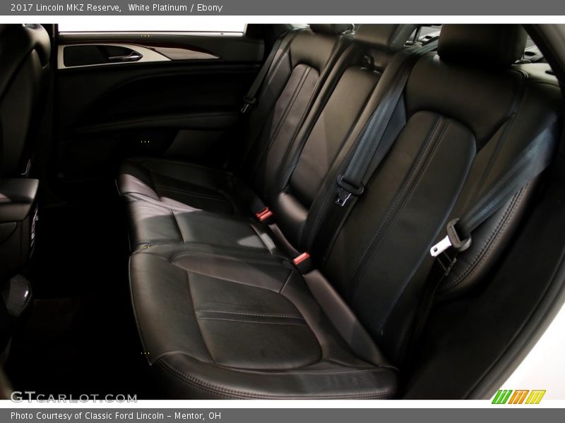 White Platinum / Ebony 2017 Lincoln MKZ Reserve