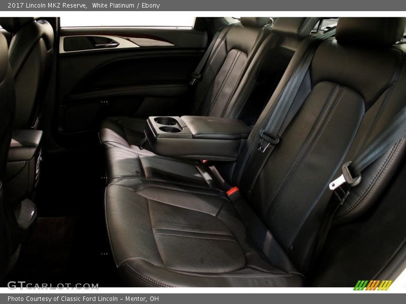 White Platinum / Ebony 2017 Lincoln MKZ Reserve