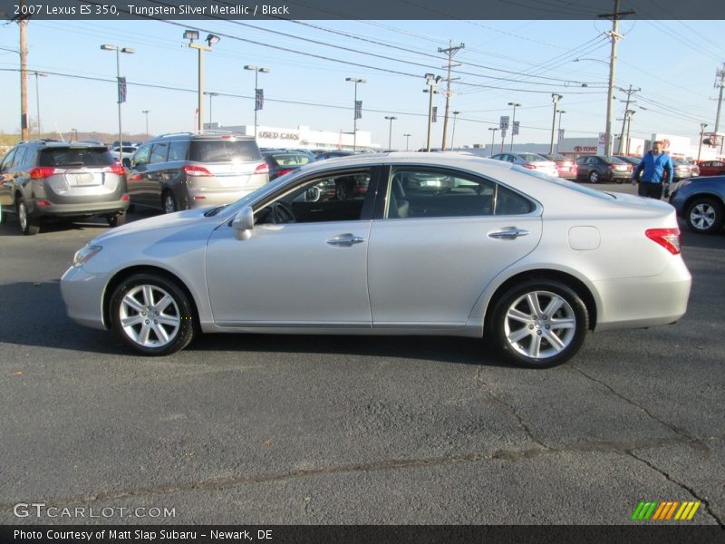 Tungsten Silver Metallic / Black 2007 Lexus ES 350
