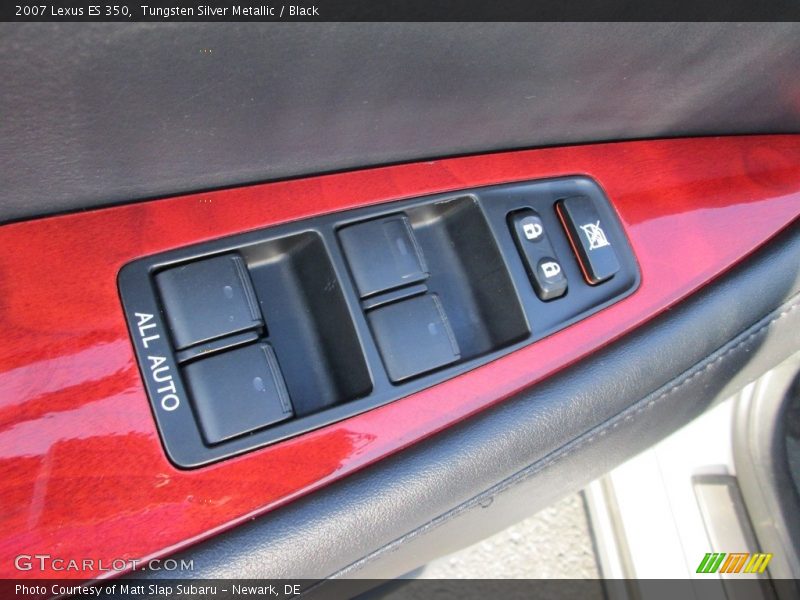 Tungsten Silver Metallic / Black 2007 Lexus ES 350