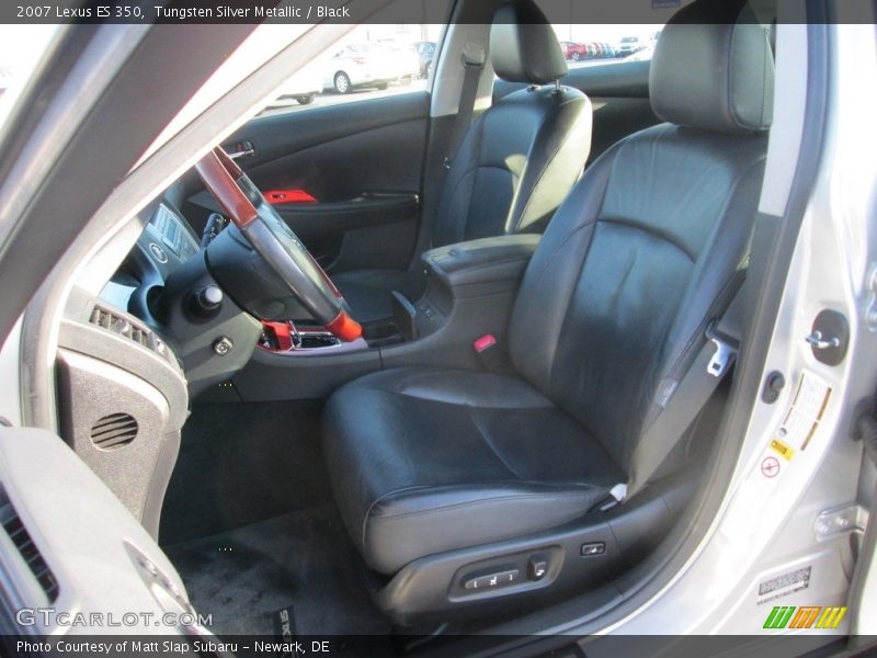 Tungsten Silver Metallic / Black 2007 Lexus ES 350