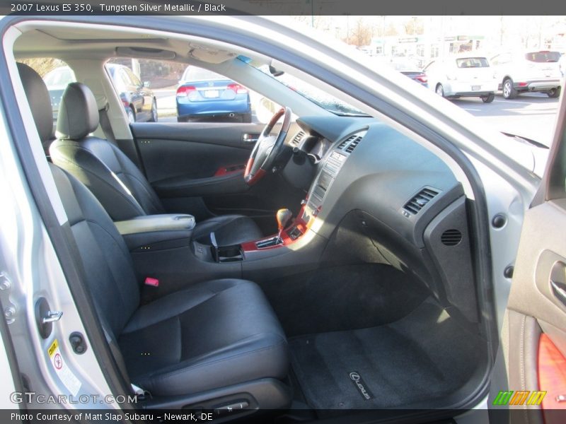 Tungsten Silver Metallic / Black 2007 Lexus ES 350
