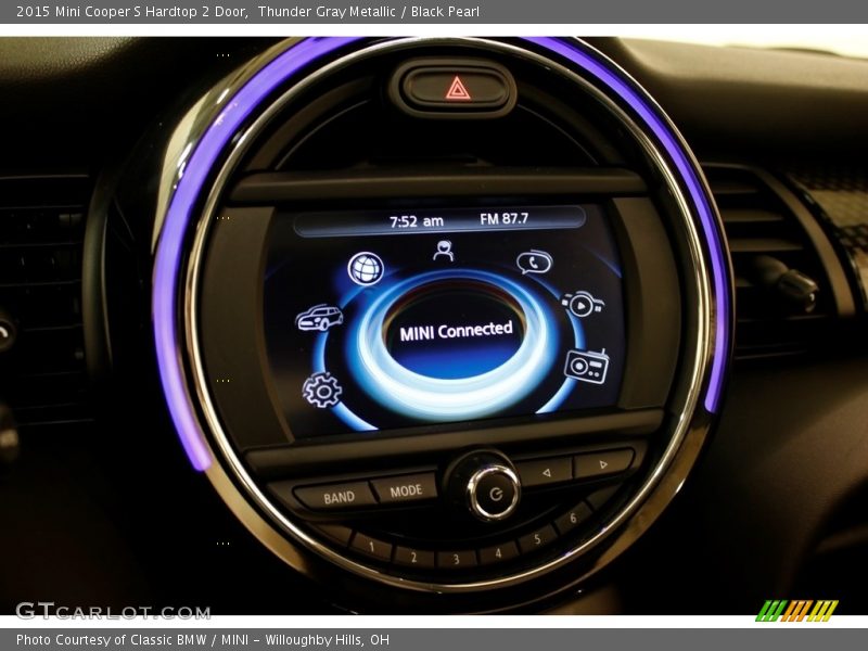 Thunder Gray Metallic / Black Pearl 2015 Mini Cooper S Hardtop 2 Door