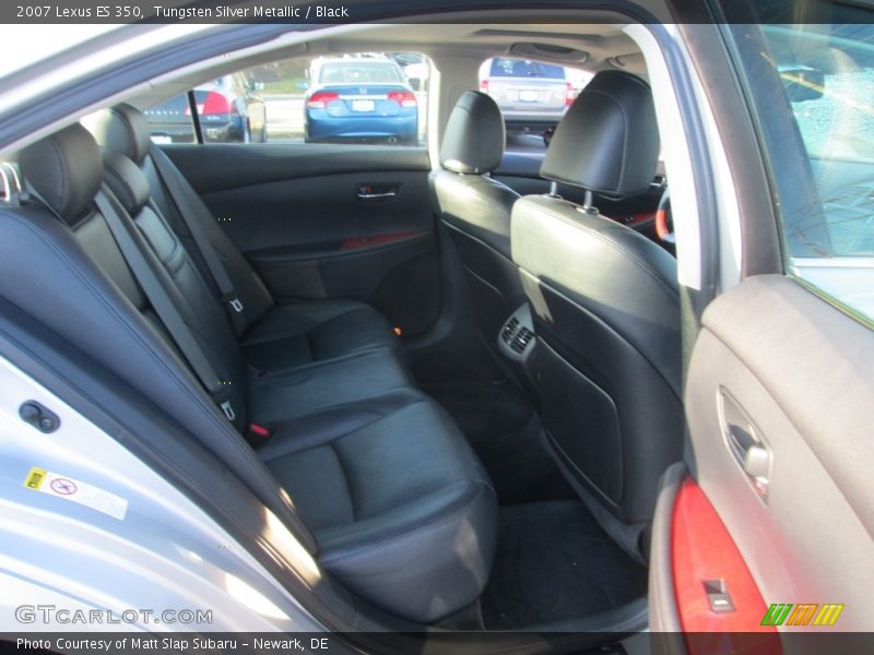 Tungsten Silver Metallic / Black 2007 Lexus ES 350