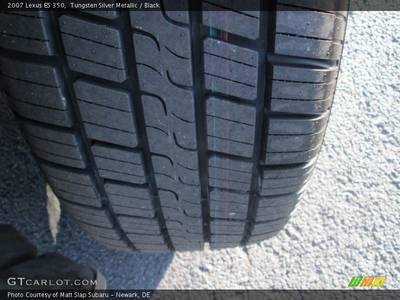 Tungsten Silver Metallic / Black 2007 Lexus ES 350