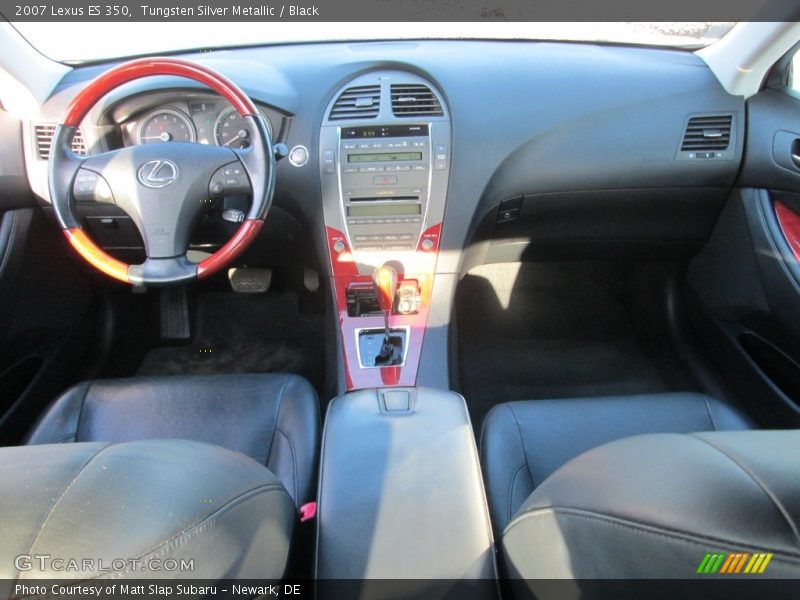 Tungsten Silver Metallic / Black 2007 Lexus ES 350