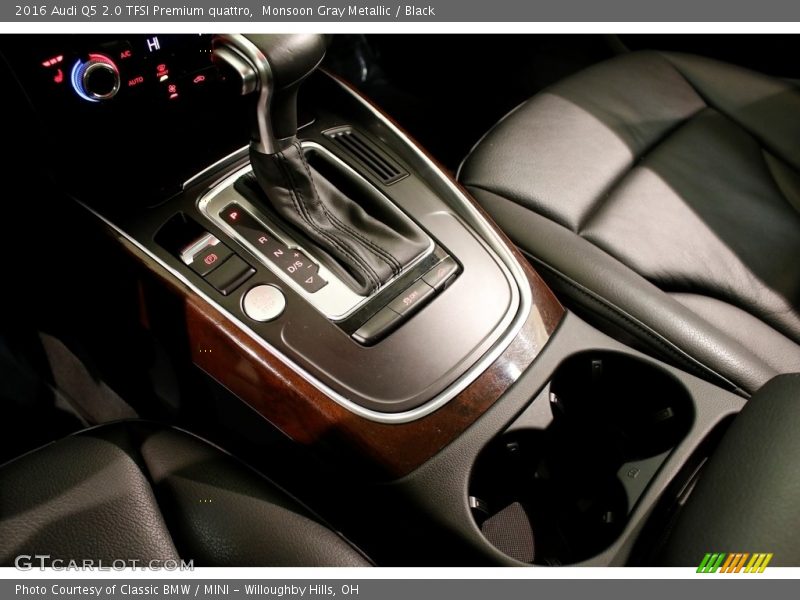 Monsoon Gray Metallic / Black 2016 Audi Q5 2.0 TFSI Premium quattro